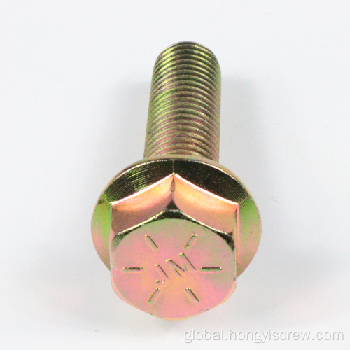 M8x1 25 Flange Bolt Color Galvanized Hex Head Flange Bolt m8/m10x1 25 Manufactory